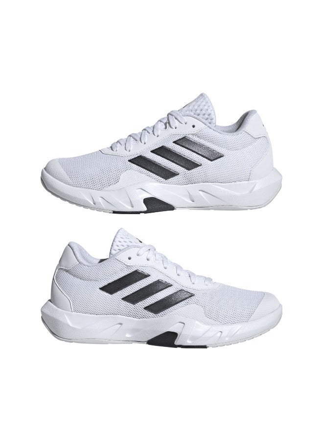 Amplimove Trainer W White Training Shoes For Women 3.5