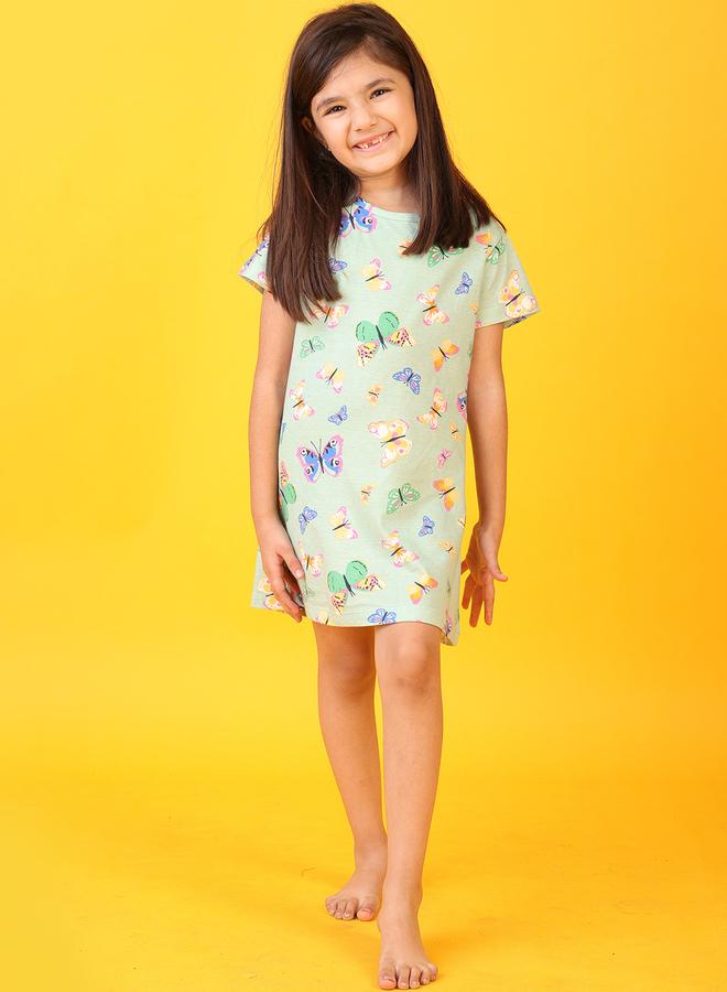 Anthrilo Butterfly Print Mini Night Dress - Image 4