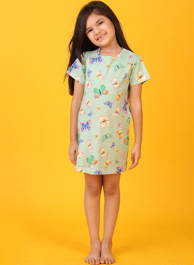 Anthrilo Butterfly Print Mini Night Dress - Image 3