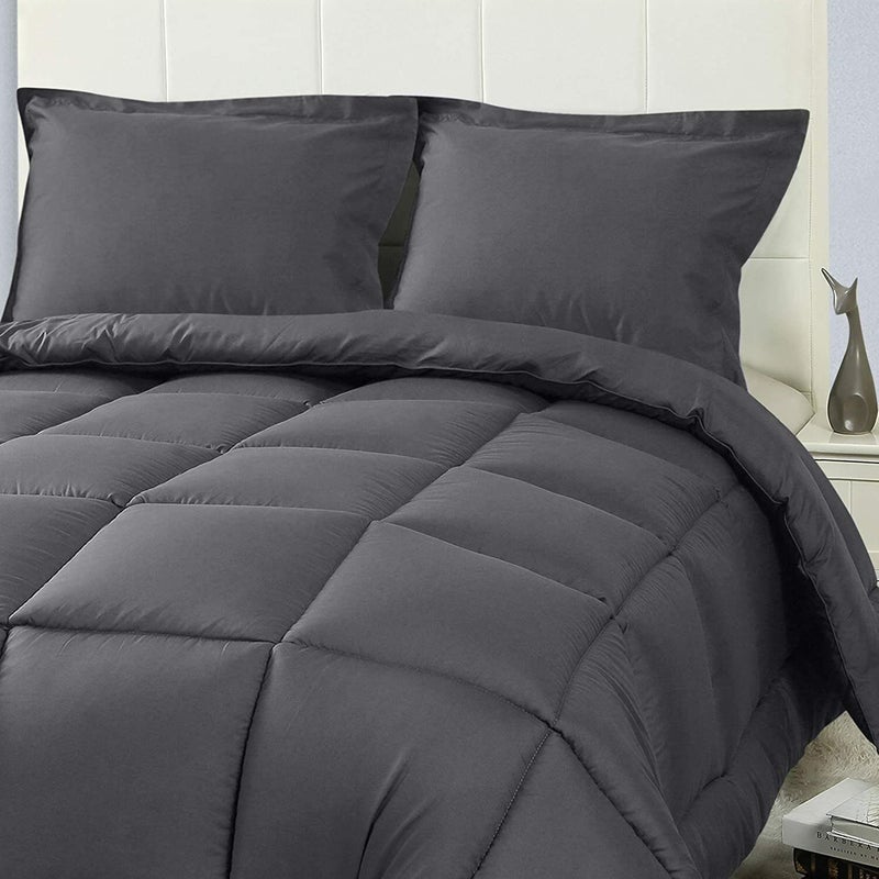 Texlux Soft Microfiber 500 GSM Heavy Winter QuiltComforterDuvetBedding SetBlanketRajaiSingle60 inch x 90 inch Bed Comforter Blanket with 2 Pillow Cover17 inch x 27 inch - Image 4