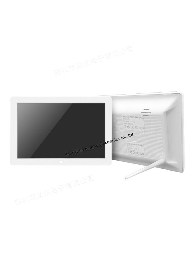 Generic - Horizontal And Vertical Screen HD Display Ultra-thin 8-inch IPS Digital Photo Frame 1080p Video Electronic Photo Frame Display Stand Advertising Machine-Color:8-inch Black-American Standard - Image 1