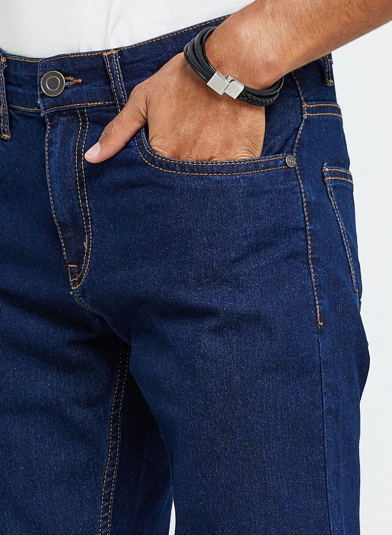 Seventy Five Mens Basic Jeans