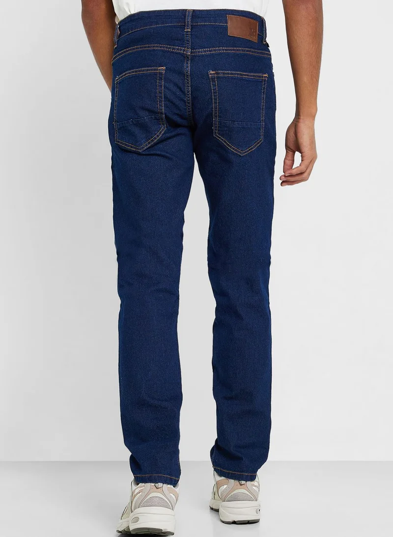 Seventy Five Mens Basic Jeans