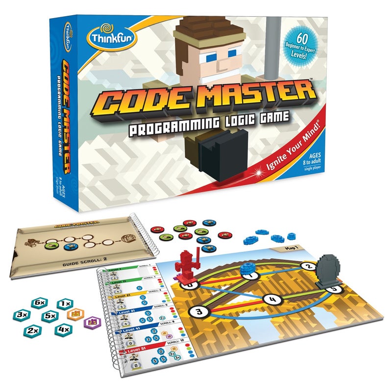 ThinkFun Code Master Programming Logic Game and STEM Toy â€“ Teaches Programming Skills Through Fun Gameplay - Image 1