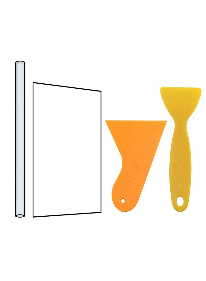 Tegg أدوات طين مطاطي من تيغ رولرز أكريليك صلبة مع لوح دعم وأدوات مساعدة لعمل الطين المطاطي الخفيف للغاية - Image 1