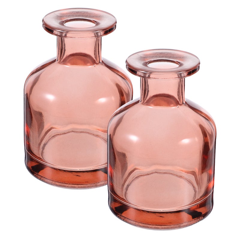 2pcs Reed Diffuser Bottles: Glass Aromatherapy Bottle 150ml - Empty Fragrance Container Decorative Oil Dispenser for Home Refillable Storage - Image 4