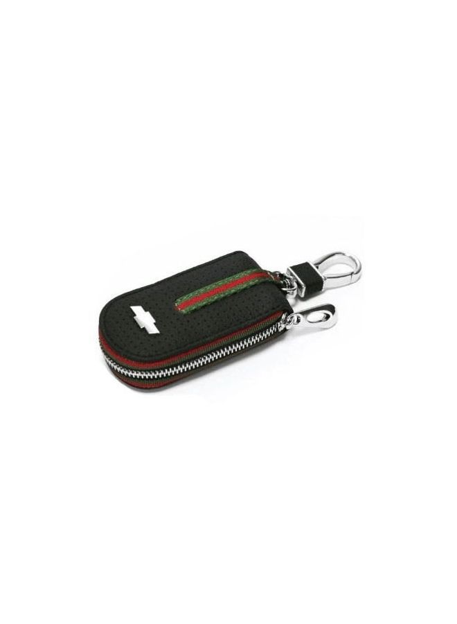 NIBEMINENT Chevrolet Car Key Chain Black/Red/Green