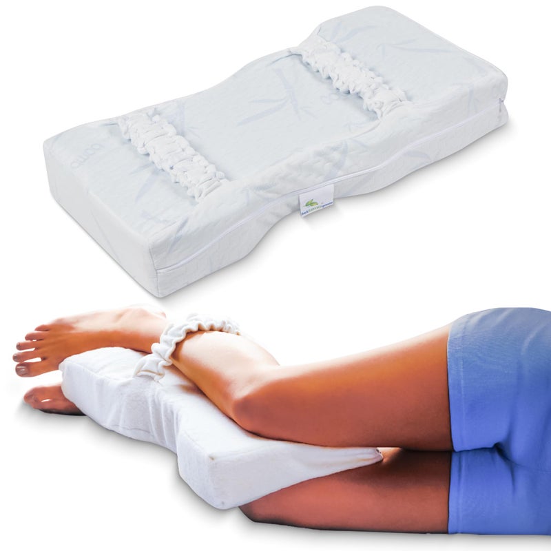Back Support Systems Back Support Systems KneeT Leg Pillow Patented  High Resiliency Medical Quality Polyurethane Foam  Knee Pillow for Sleeping Back Pain Relief Hip and Sciatica Pain for Side Sleepers Standard 