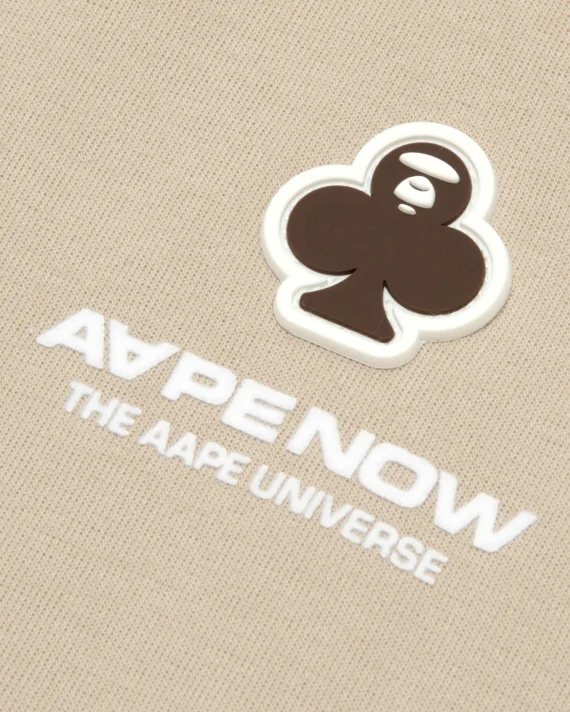 AAPE AAPENOW clover moonface hoodie