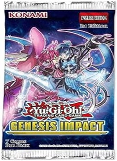 Yu-Gi-Oh! yu-gi-oh Trading Card Game: Genesis Impact, Booster Pack, Multicolor, KONGIMP 