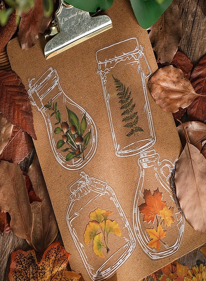Doraking Autumn Style Stickers Set - Decorative Cut Out Waterproof Sticker Sheets for Scrapbooking, Kid DIY Arts Crafts, Album, Bullet Journaling, Junk Journal, Planners, Calendars and Notebook - Image 4