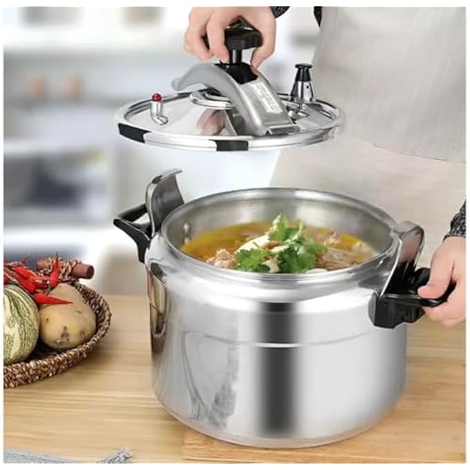 ريحني طنجرة ضغط من الألومنيوم سعة 5 لتر - Image 2