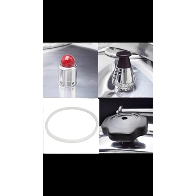 ريحني طنجرة ضغط من الألومنيوم سعة 5 لتر - Image 3