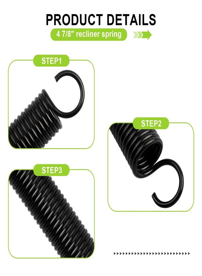 Valorup 4 7/8-Inch Replacement Recliner Springs-Compatible with Lane Recliner Spring & Lazy Boy Power Recliner Parts, Heavy-Duty Extension Springs for Recliner Mechanism Furniture Bearing, 1 Pack - Image 3