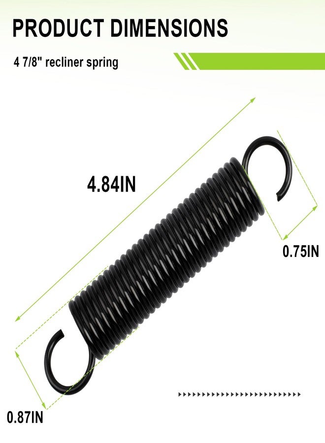 Valorup 4 7/8-Inch Replacement Recliner Springs-Compatible with Lane Recliner Spring & Lazy Boy Power Recliner Parts, Heavy-Duty Extension Springs for Recliner Mechanism Furniture Bearing, 1 Pack - Image 4