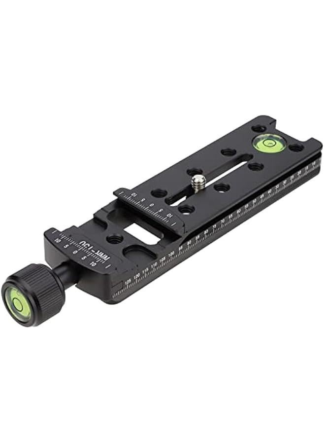 Arabest Camera Rail Nodal Slide with 150mm Quick Release Plate Clamp for Arca Swiss Tripod, perfect for DSLR Tripod, Monopod, and Ball Head, ideal for Panoramic and Close-up Photography.  - Image 2