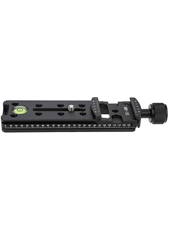 Arabest Camera Rail Nodal Slide with 150mm Quick Release Plate Clamp for Arca Swiss Tripod, perfect for DSLR Tripod, Monopod, and Ball Head, ideal for Panoramic and Close-up Photography.  - Image 4