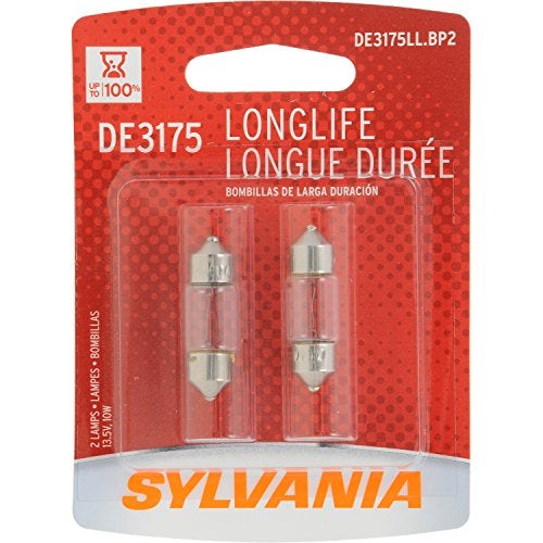 OSRAM SYLVANIA DE3175 Long Life Miniature Bulb (Contains 2 Bulbs) - Image 1