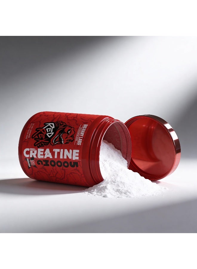 RED REX Creatine Monohydrate Powder - 300g - for Muscle Growth & Recovery - Image 4