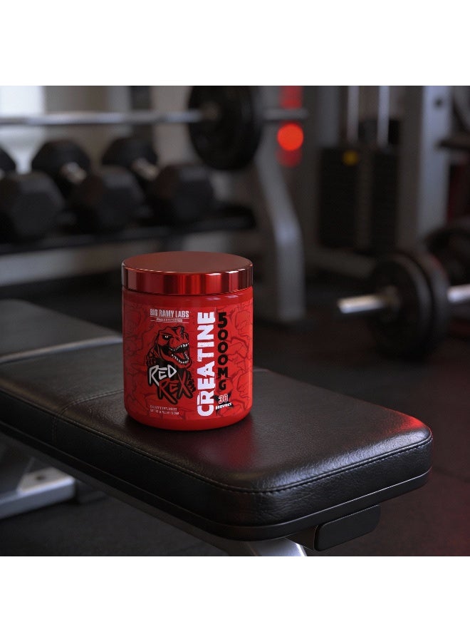 RED REX Creatine Monohydrate Powder - 300g - for Muscle Growth & Recovery - Image 5
