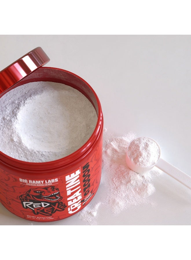 RED REX Creatine Monohydrate Powder - 300g - for Muscle Growth & Recovery - Image 3