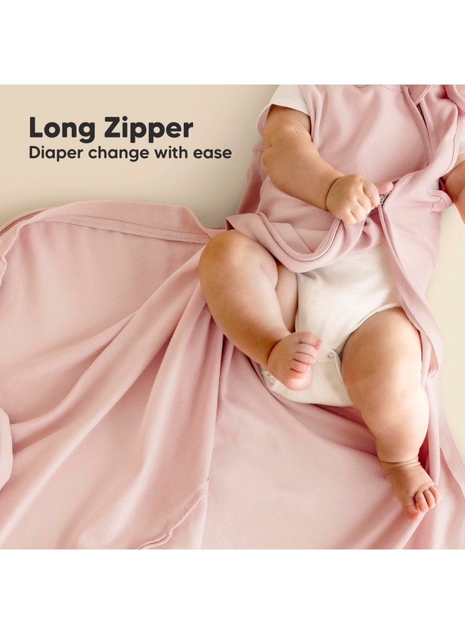 KeaBabies 2-Pack Organic Baby Sleep Sacks, 100% Cotton - Soft & Breathable 0.5TOG Baby Wearable Blanket, Toddler Sleeping Sack 6-18 months, Easy to Wear Transitional Swaddles for Newborns (Butterflies, M) - Image 4