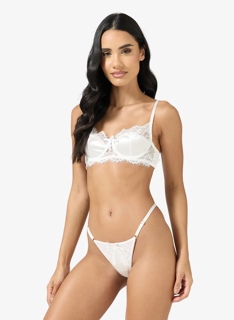 ELLA  Lace Bra & Brief Set for Women | Best Price UAE