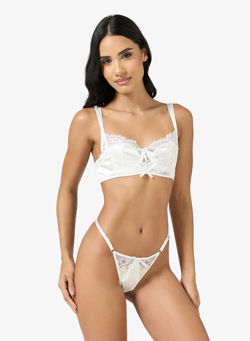 ELLA Lace Bra & Brief Set