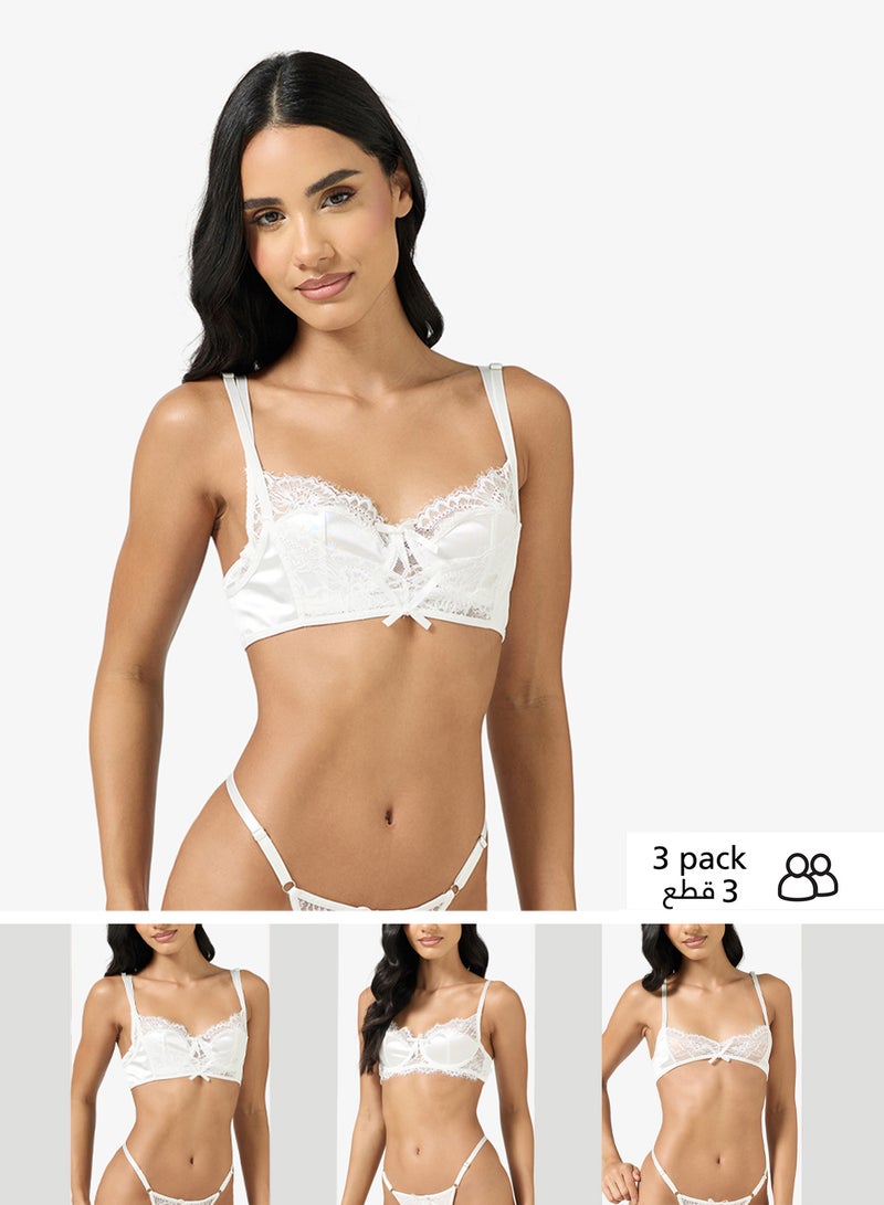 ELLA Lace Bra & Brief Set - Image 1