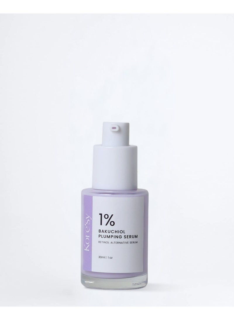 Kore'sy 1% Bakuchiol Serum –Anti-Aging Retinol Alternative Serum, Blur Fine Lines, Anti-Wrinkles, Pore shrink and Soothing Pimples, Hydrate Facial Skin - Image 1