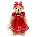 oits cute oitscute Teddy Bears Baby Cute Soft Plush Stuffed Animal Toy for Girl Women 16 Red Lace - Image 4