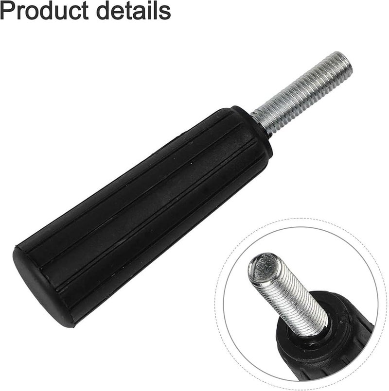 Miter Saw Adjustment Handle Replacement Black M10 Thread 35mm Metal Plastic 11 8x3cm - Image 4