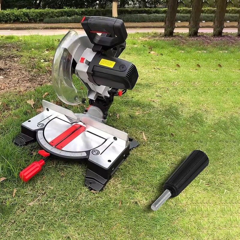 Miter Saw Adjustment Handle Replacement Black M10 Thread 35mm Metal Plastic 11 8x3cm - Image 5