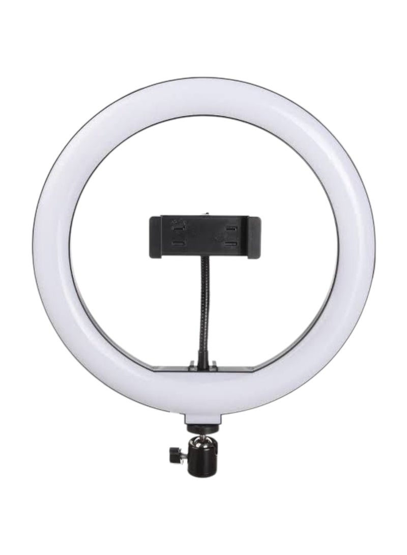 26cm LED Ring Light Dimmable Ring Light with Smartphone Holder - Image 2