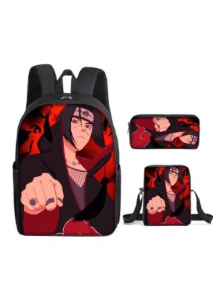 Backpack for primary and secondary school students, backpack for children, anime cartoon backpack, pencil case - Image 1