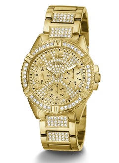 GUESS Women's Gold Multifunction Stainless Steel Strap Watch - GW0464L2  - Image 2