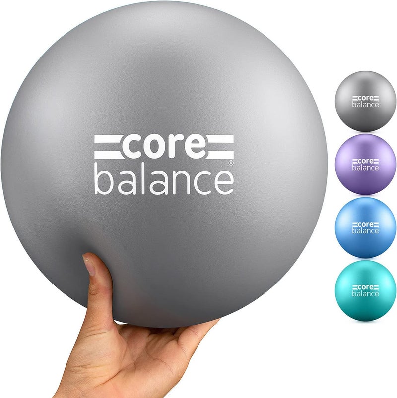 Core Balance 9 Inch Anti Burst Pilates Ball - Mini Exercise Ball for Yoga, Barre, Stretching and Core Stability Workout - Image 1