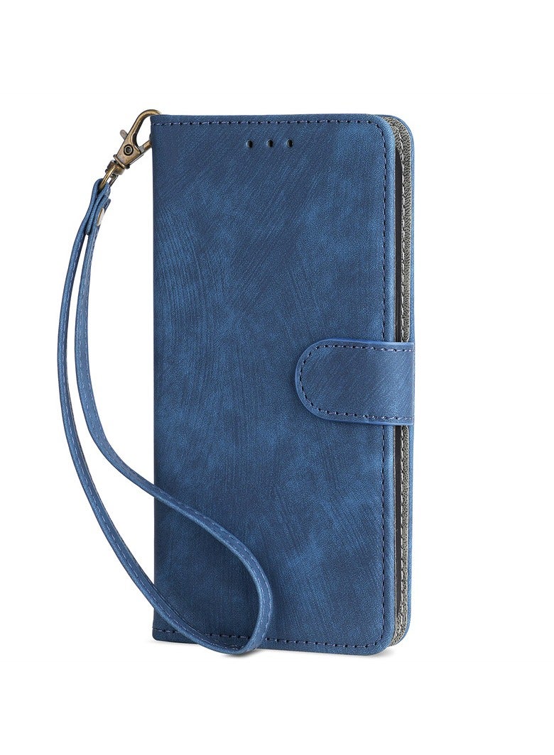 general Magnetic Durable Phone Case for VIVO V60 Lite 4G (5G) with Card Slot and Stand Function, TPU+PU Shockproof Flip Cover - Image 4