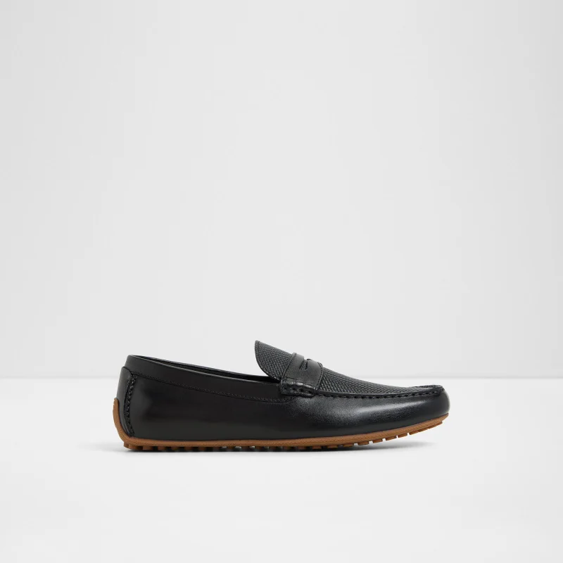 Aldo Puerto-In Men's Black Moccasins
