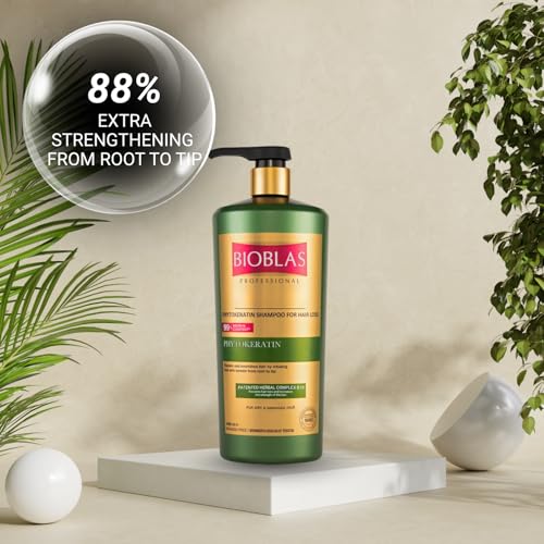 Bioblas Phytokeratin Shampoo Against Hair Loss 1000 ml - Image 5