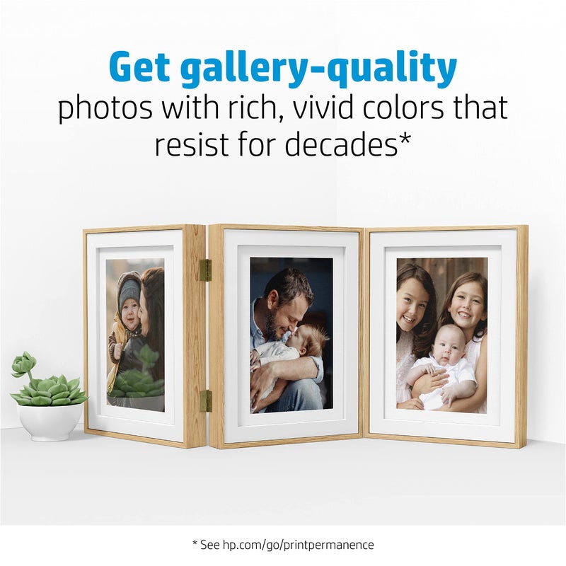 HP ورق صور HP Premium Plus لامع مقاس 4x6 في 100 ورقة (CR668A) - Image 3