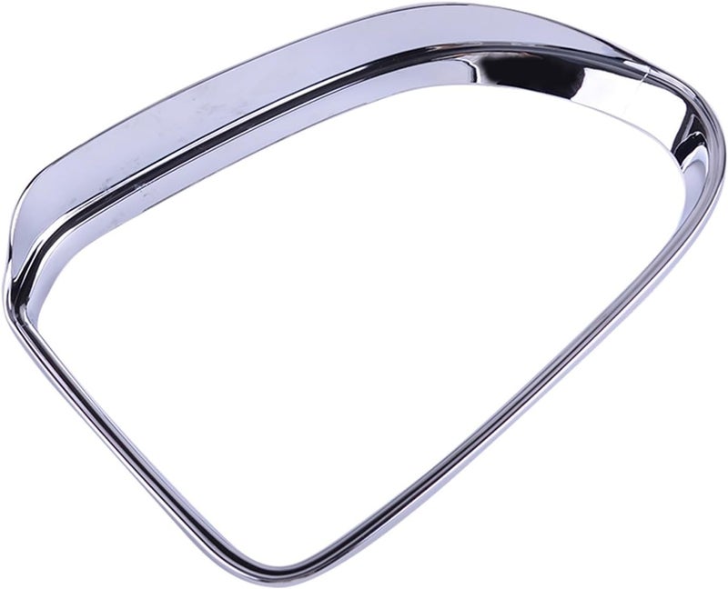 Wivplex Chrome ABS Car Rearview Mirror Rain Eyebrow Cover Trim - Image 1