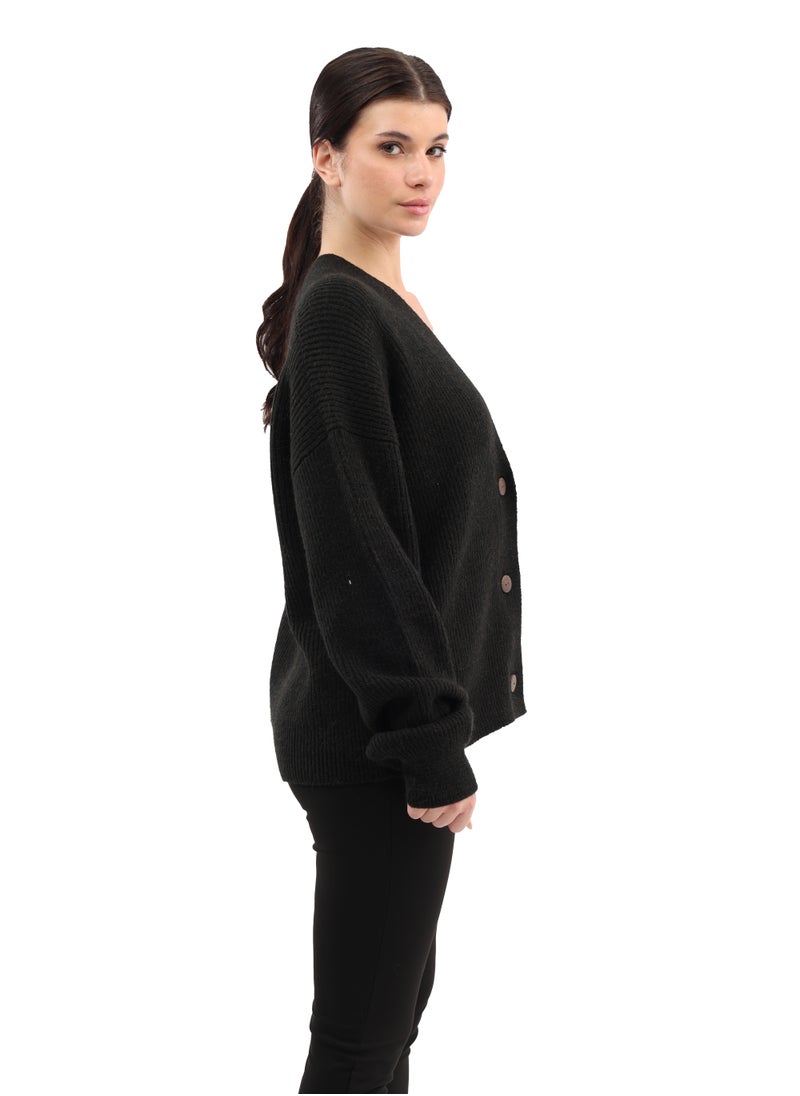 ASTK Basic oversized medium length cardigan  - Image 2