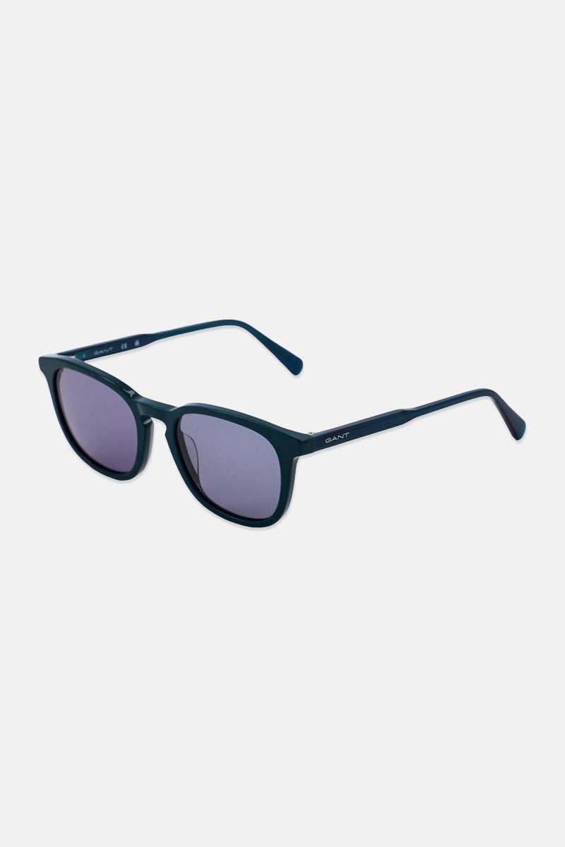 GANT Women GA00017 96N Square Sunglasses, Drak Green - Image 3