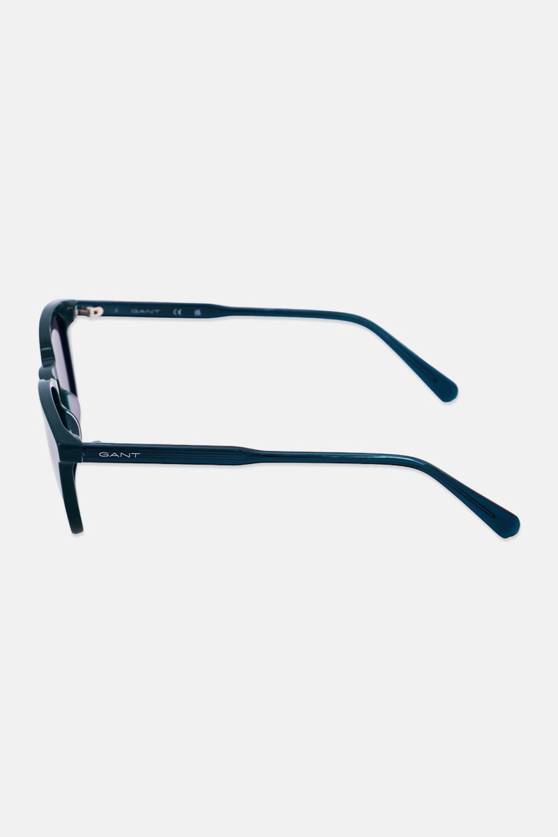 GANT Women GA00017 96N Square Sunglasses, Drak Green - Image 4