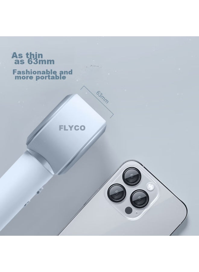 Flyco High-speed Hair Dryer, Holiday Gift, For Home And Dorm Use, Portable, Quick-drying, Negative Ion Hair Protection, High-power, Galaxy Star Ring Hair Dryer, Fh6371, Space Gray, With National Subsidy - Image 2