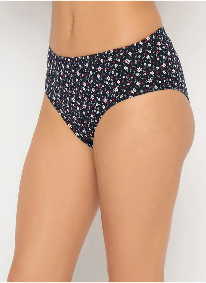 Clovia Clovia Pack of 3 - Mid Rise Hipster Briefs with Inner Elastic