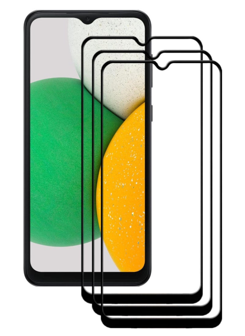 ACLIX 3 Pieces Antistatic ESD Dustproof Premium Quality High Definition Tempered Glass Screen Protector Designed For Samsung Galaxy A03 Core - Image 1
