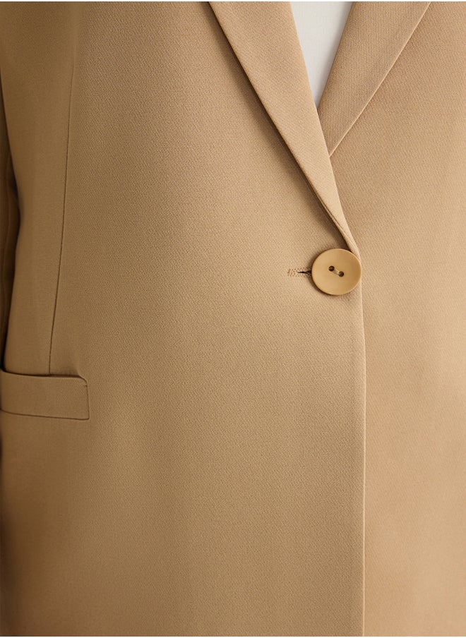 trendyol - Regular Lining Detailed Woven Blazer Jacket TWOAW20CE0316 - Image 1