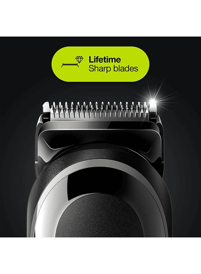 BRAUN 8 In 1 Styling Kit Trimmer MGK5260 Black - Image 4